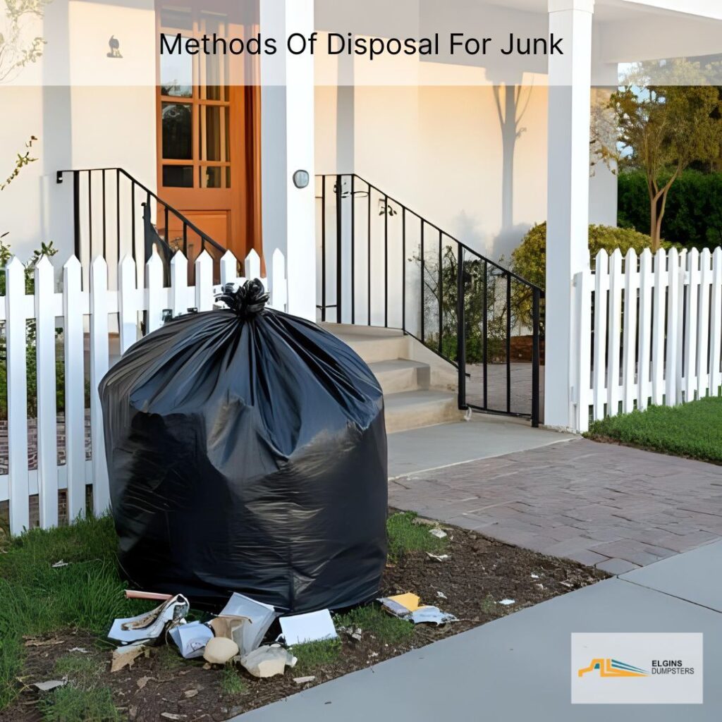 Junk Disposal Methods