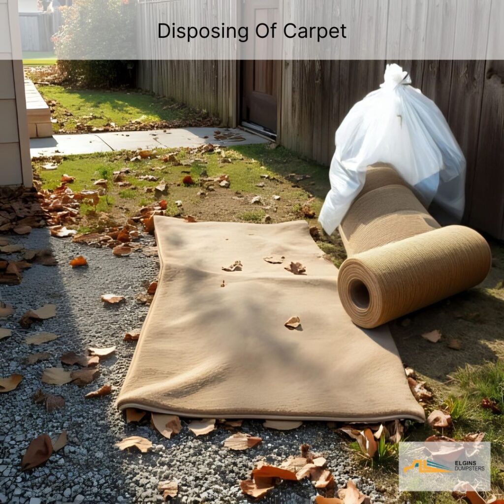 How to Dispose of and Recycle Old Carpet in Orlando
